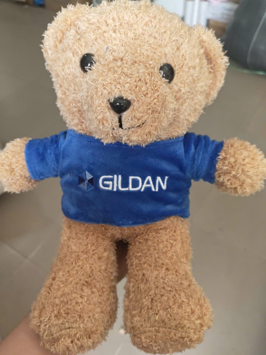 Gấu Teddy Thêu Logo