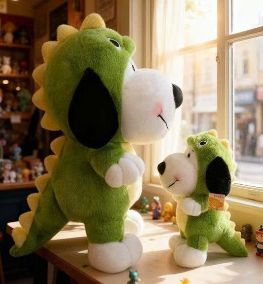 ĐG 30cm Chó Snopy Cosplay Khủng Long
