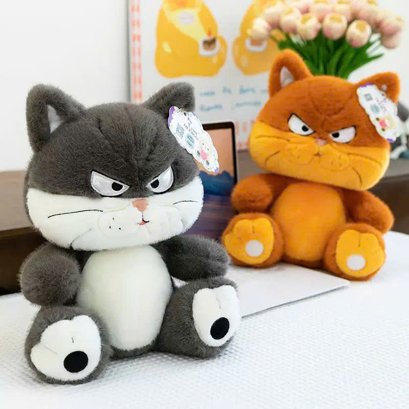 ĐG 30cm Mèo Mặt Quạo