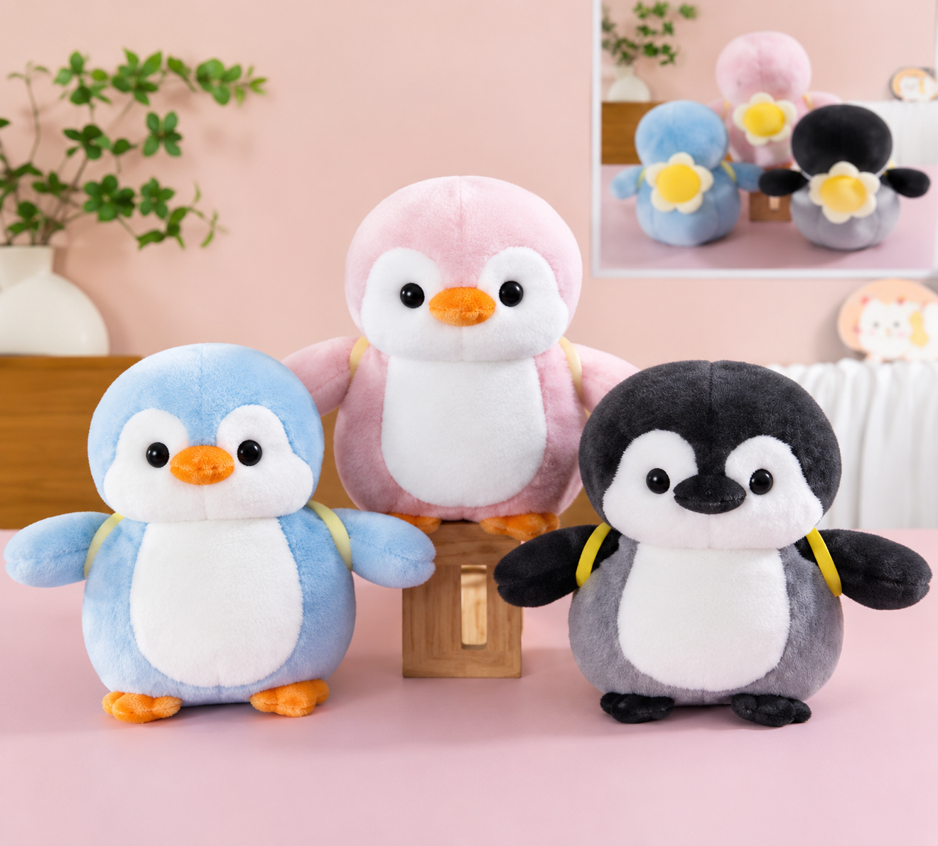 ĐG 30cm Cánh Cụt Đeo Túi