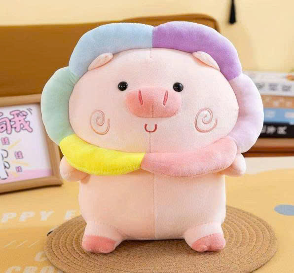 ĐG 50cm Heo Mặt Hoa