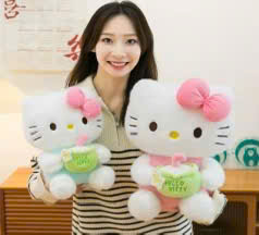ĐG 50cm Kitty Ôm Dừa