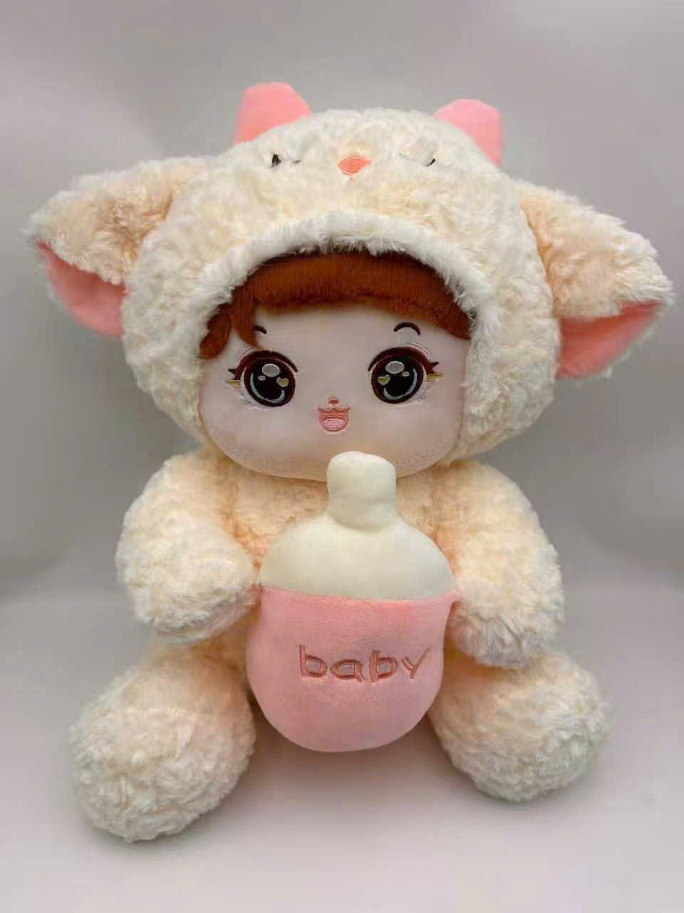 ĐG 50cm Em Bé Ôm Bình Sữa