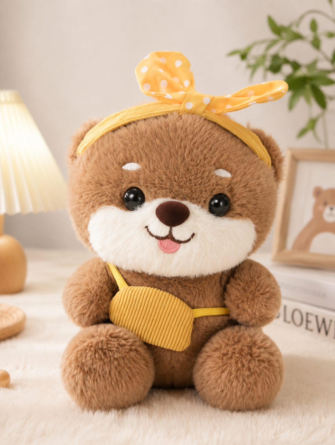 GN Chó Đầu Nơ Đeo Túi