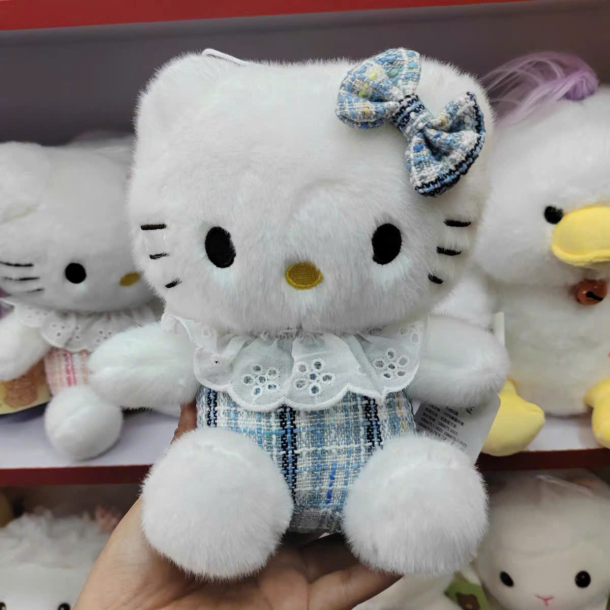 GN Kitty Váy Kẻ Nơ