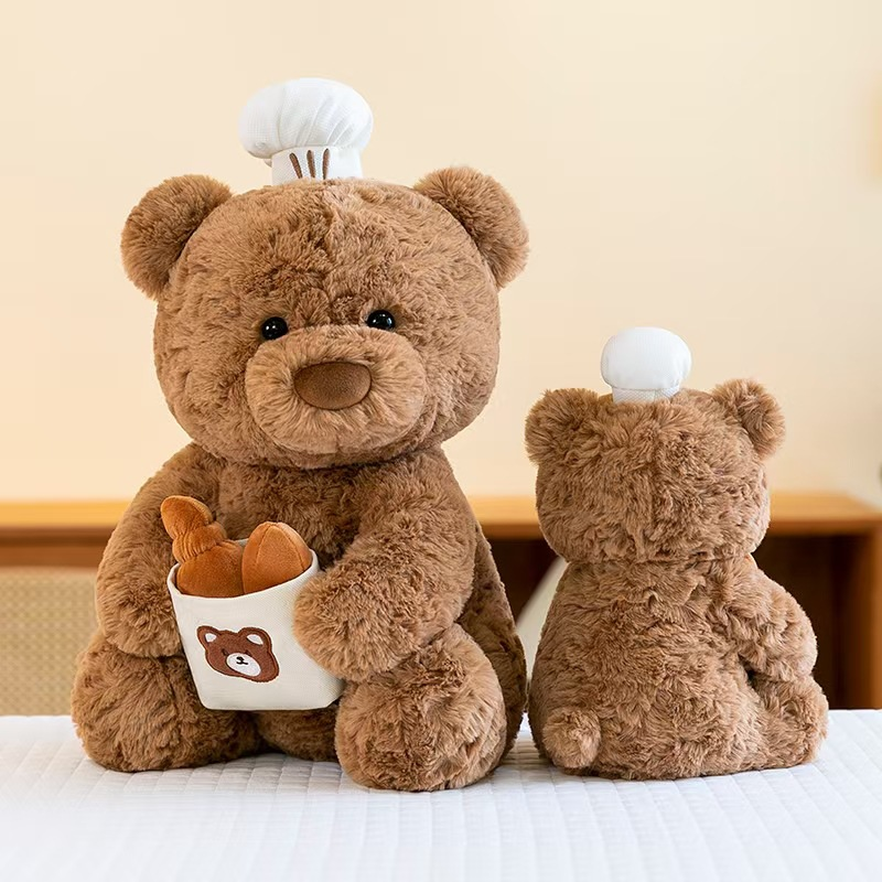 Gấu Ôm Túi Bánh Mì 35cm