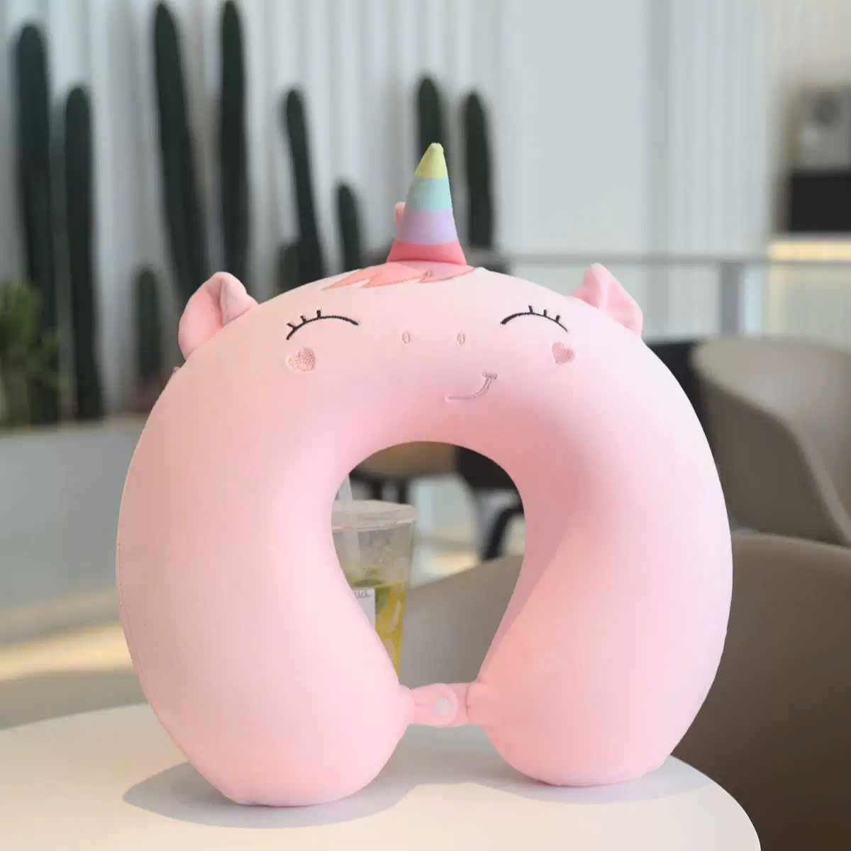 Gối Cổ Cao Su Unicorn