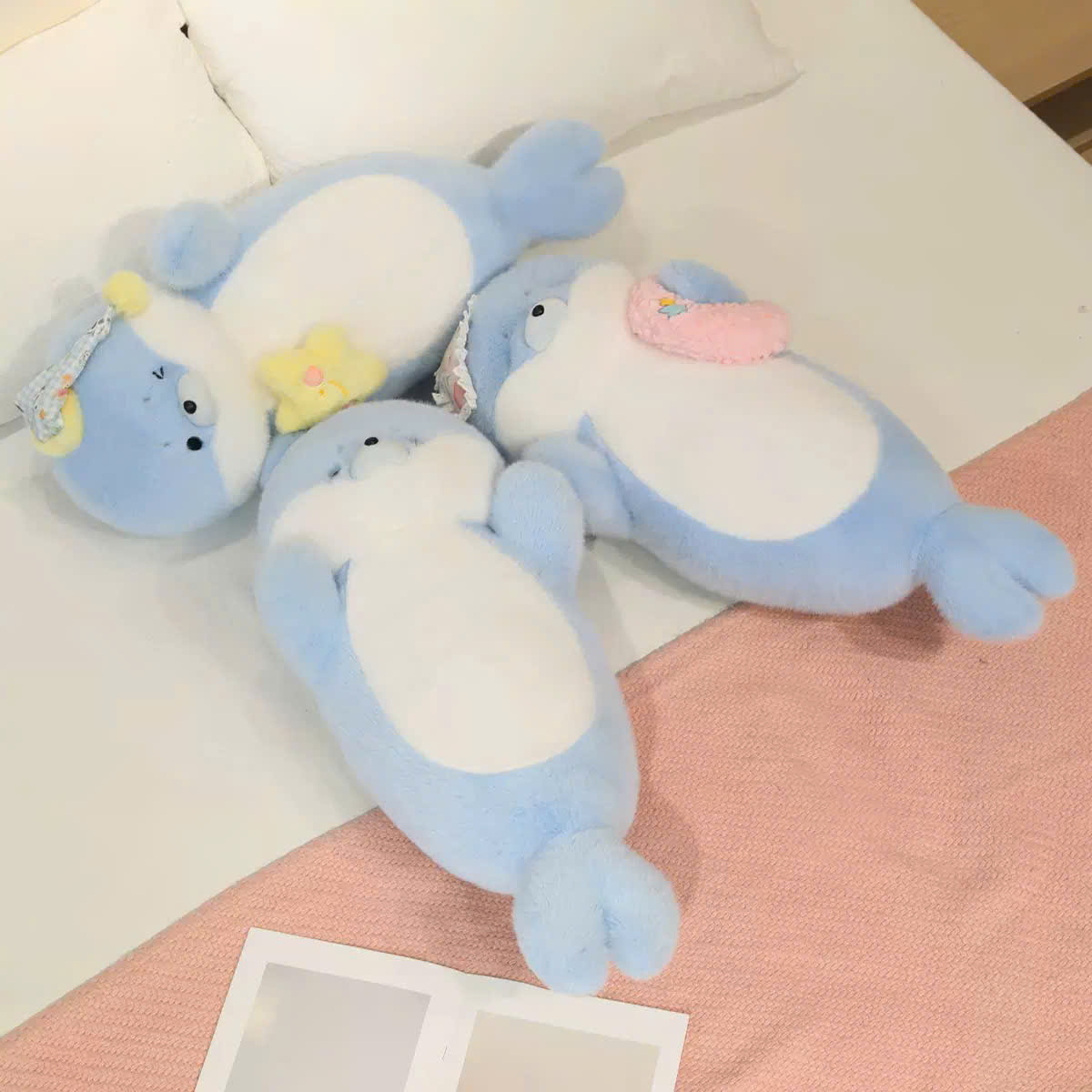 Gối Ôm Hải Cẩu Trăng Sao 60cm