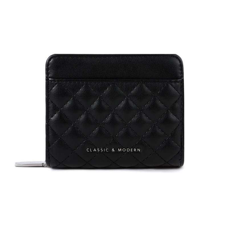 Ví nữ TAILIAN Calie chần ô gấp gọn nhiều ngăn