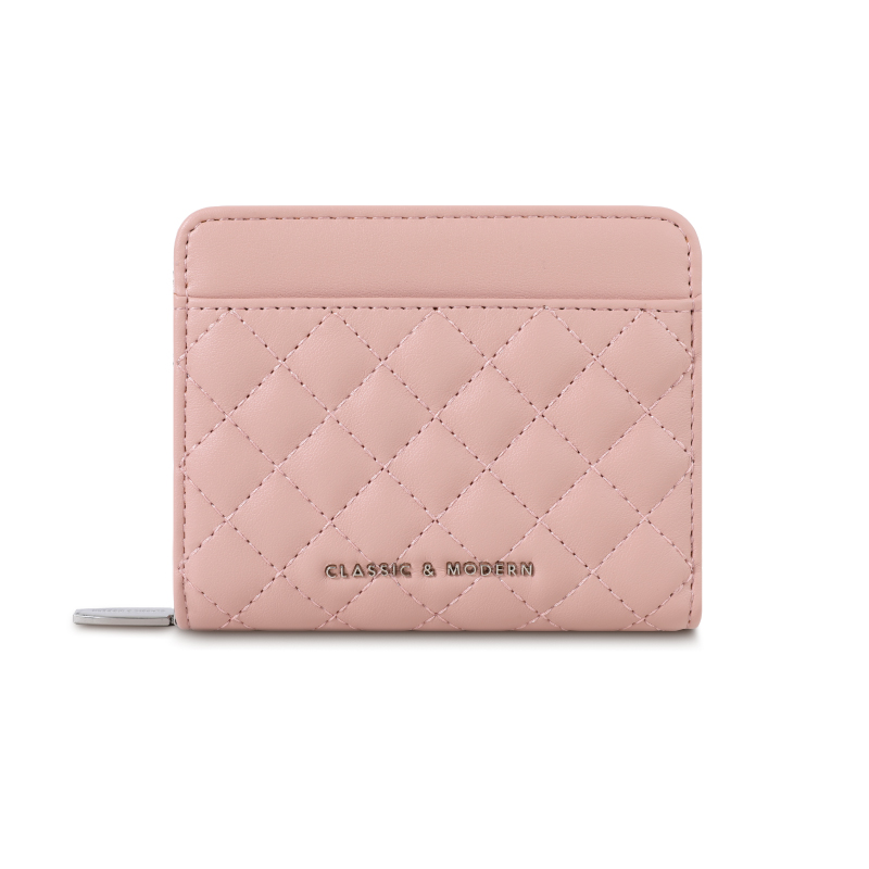 Ví nữ TAILIAN Calie chần ô gấp gọn nhiều ngăn