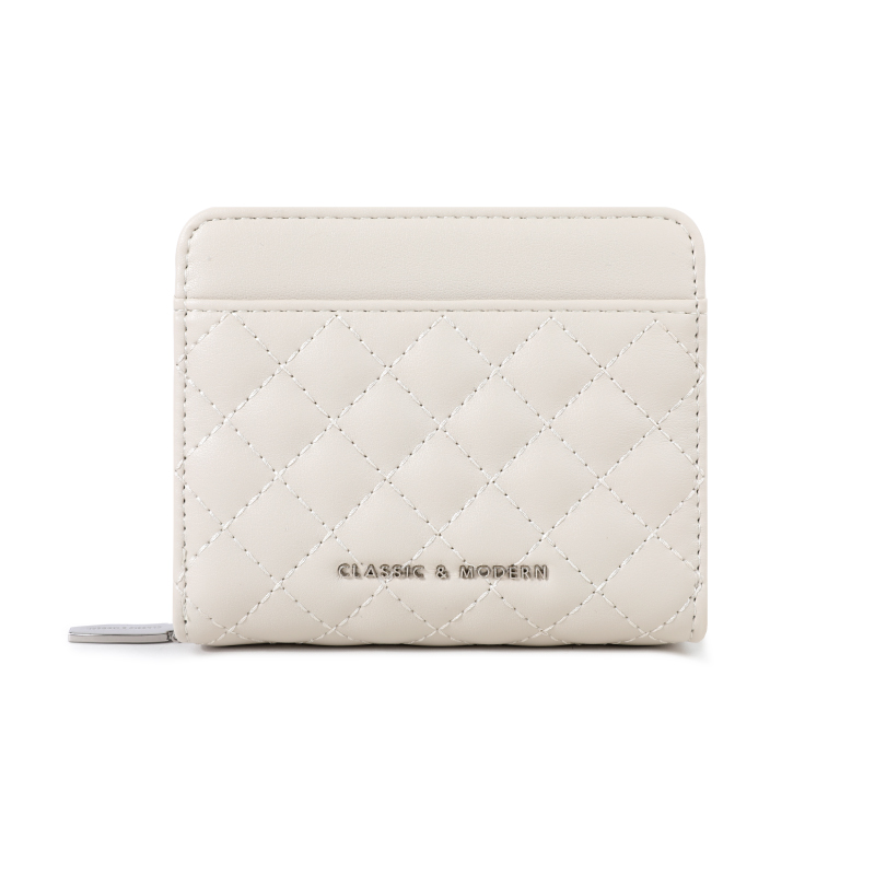 Ví nữ TAILIAN Calie chần ô gấp gọn nhiều ngăn