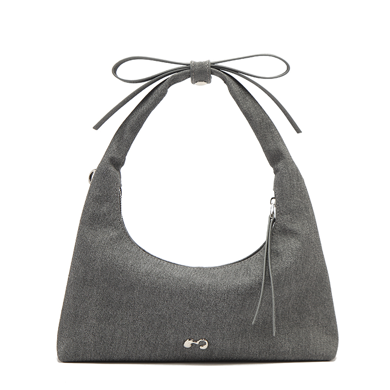 Túi MICOCAH Karla da giả denim nữ tính cao cấp