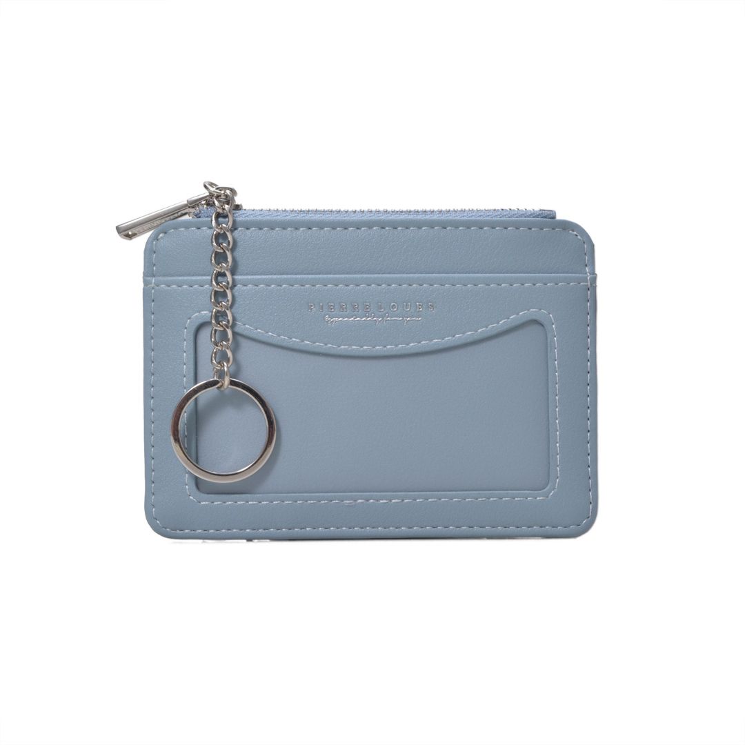 Ví nữ FFY đựng thẻ card kèm móc khoá nhiều màu pastel W278