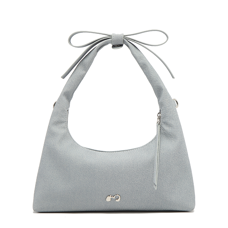 Túi MICOCAH Karla da giả denim nữ tính cao cấp