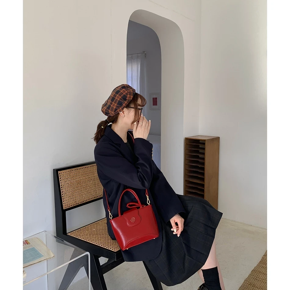Túi đeo chéo nữ Micocah da trơn đi chơi mini đẹp Hàn Quốc cute Micocah Tina Shop M484 NSG657
