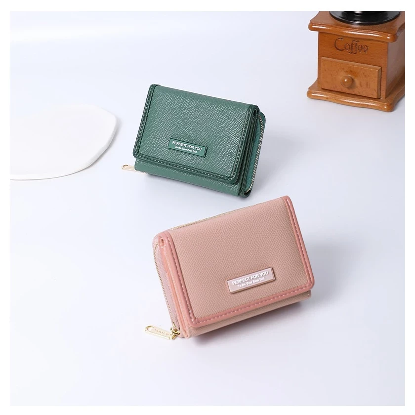 Ví nữ PFY Luie mini dáng gập thanh lịch W255