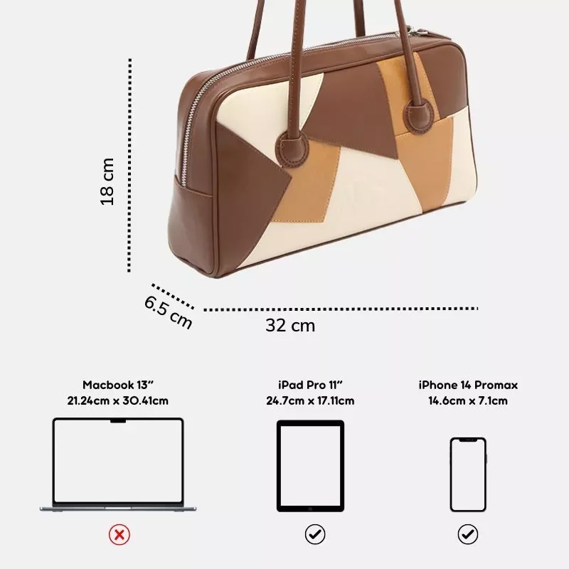 Túi nữ MICOCAH Artist cao cấp thời trang cổ điển đeo vai M619 Tina Shop