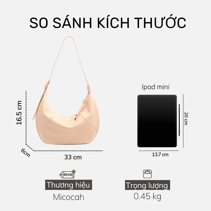 Túi xách nữ MICOCAH Chính Hãng