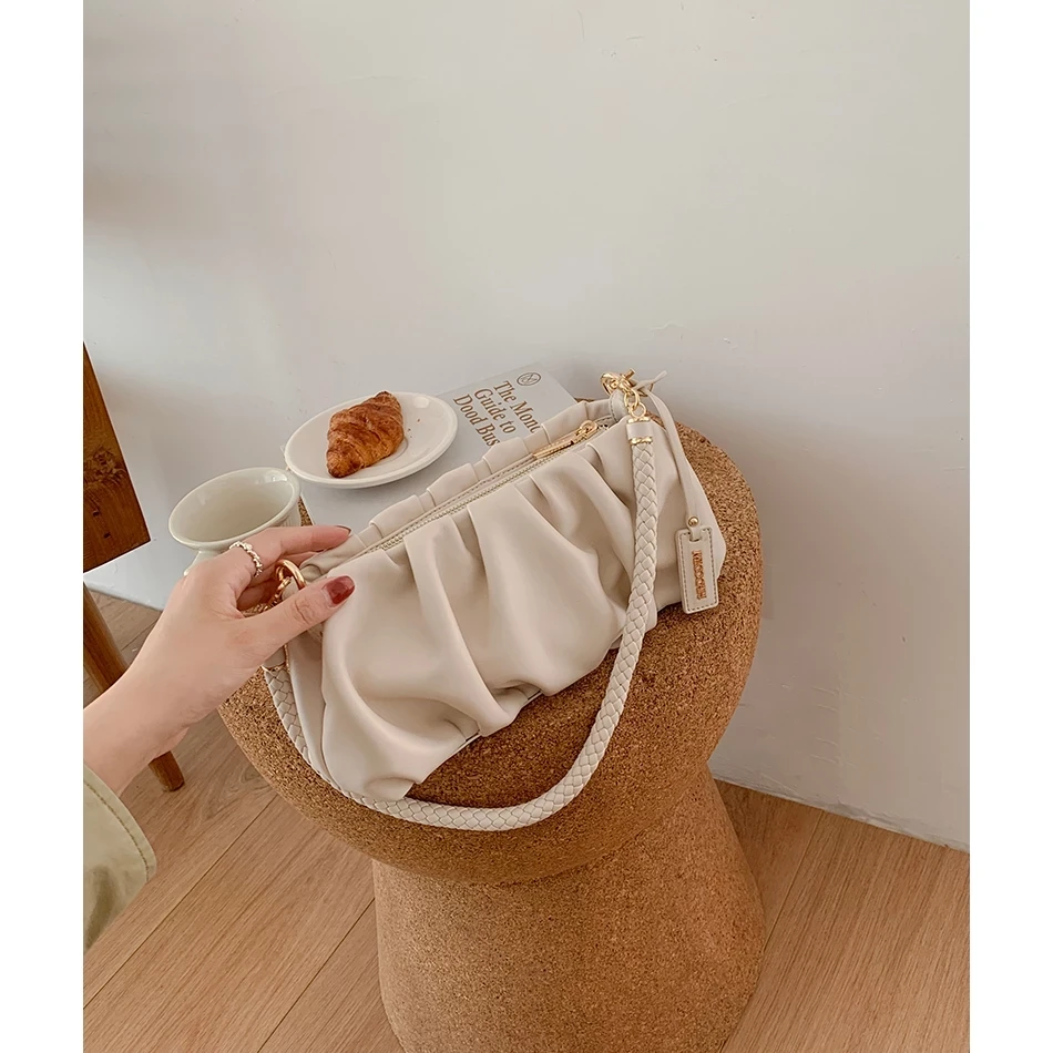 Túi nữ MICOCAH Valerie đeo vai nhún thanh lịch M626 TINA SHOP