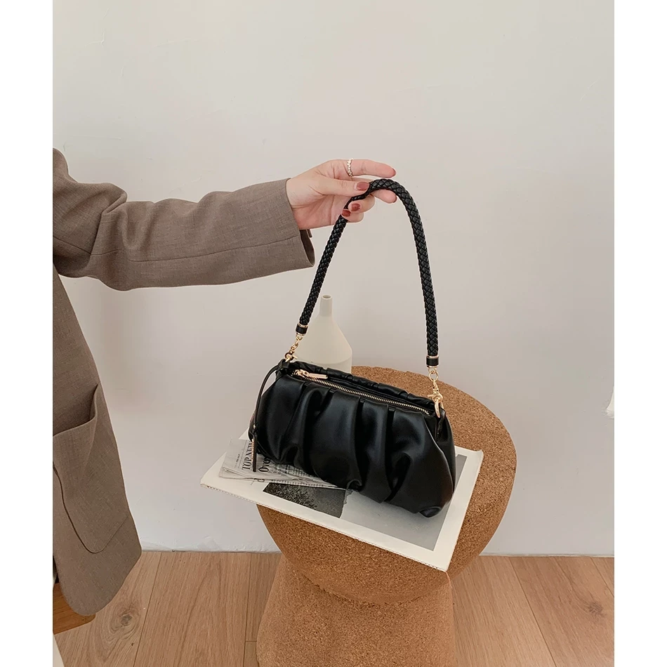 Túi nữ MICOCAH Valerie đeo vai nhún thanh lịch M626 TINA SHOP
