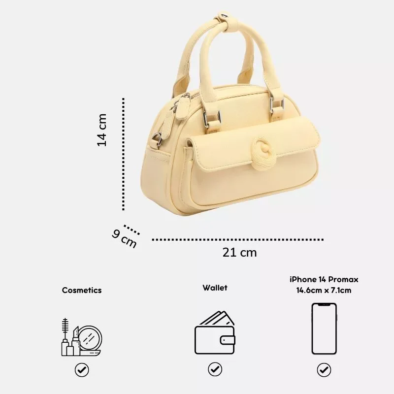 Túi xách nhỏ MICOCAH Posie cầm tay dễ thương M582