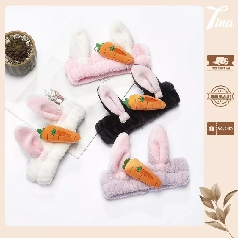 Băng đô cài tóc cute dễ dàng rửa mặt PK443