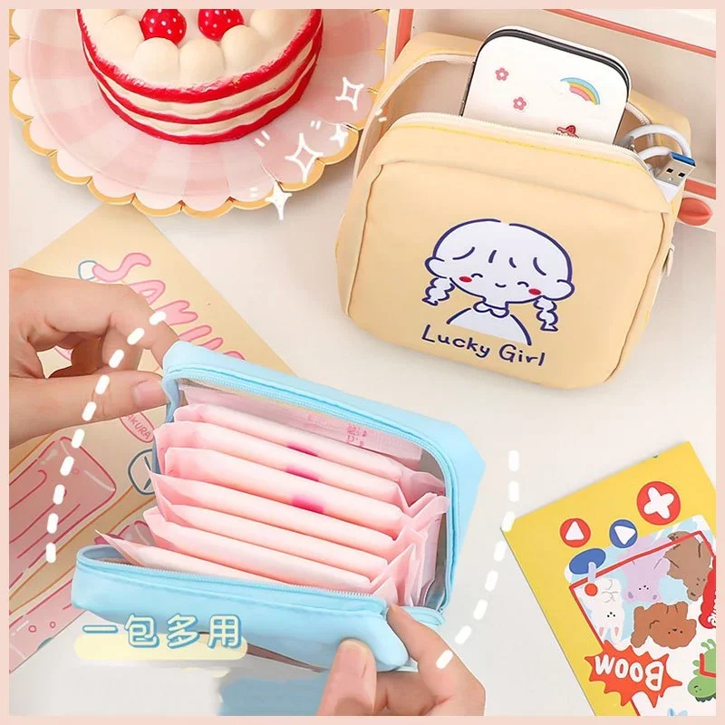 Túi ví đựng băng vệ sinh nhỏ gọn dễ thương dễ dàng sử dụng Tina Shop PK442