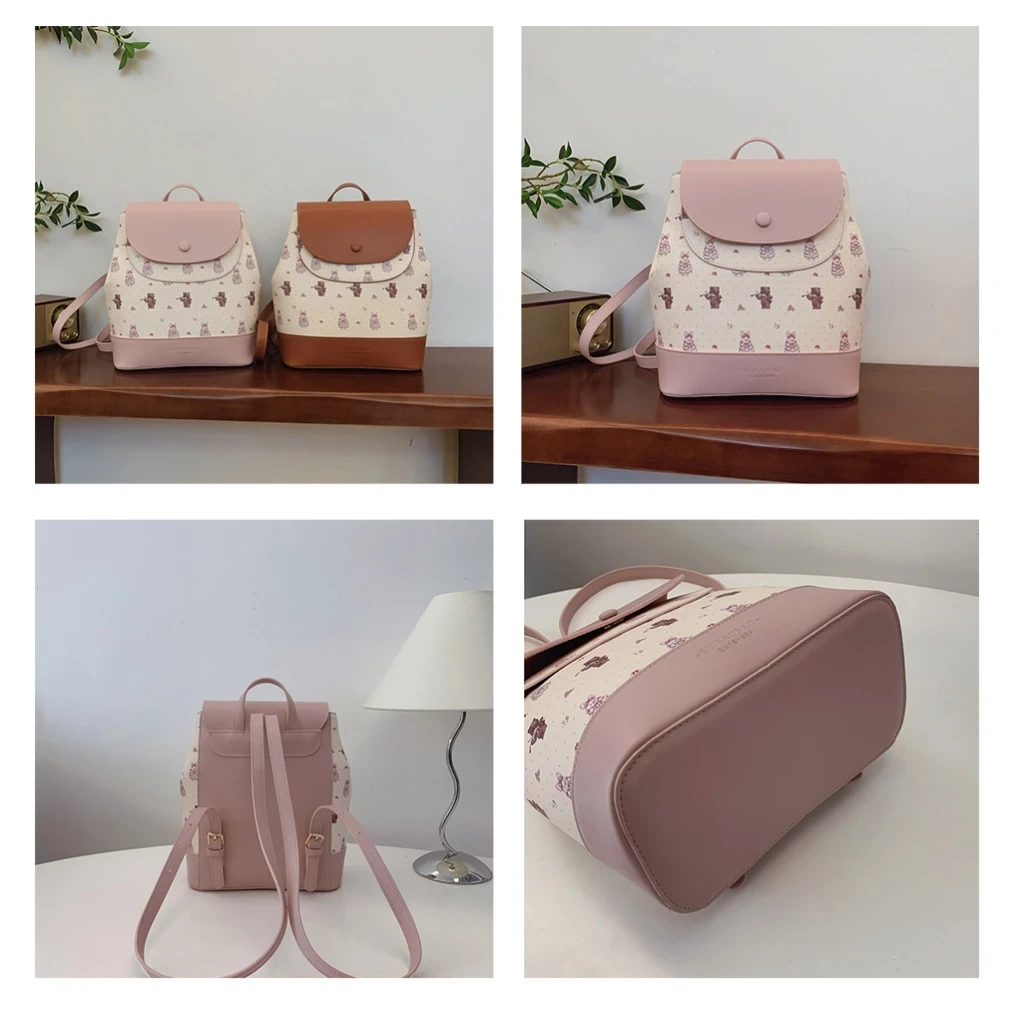 Ba lô nữ BEIBAOBAO Ribi dễ thương nhiều ngăn BP200 Tina Shop