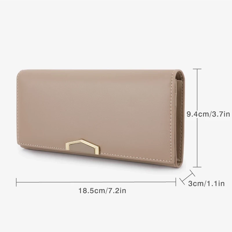 Ví nữ TAILIAN dáng gập nhiều màu thanh lịch công sở W253