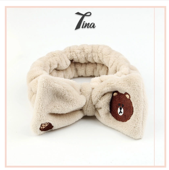 Băng đô cài tóc cute dễ dàng rửa mặt PK443
