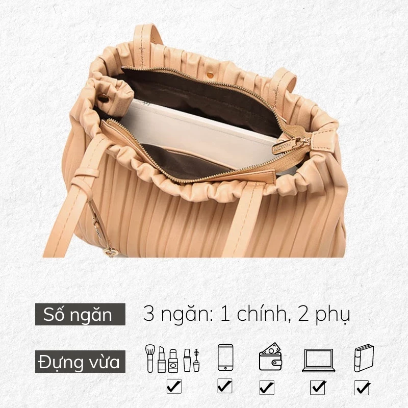 Túi tote MICOCAH thời trang vừa laptop đeo vai công sở size lớn đi làm TINA SHOP M338