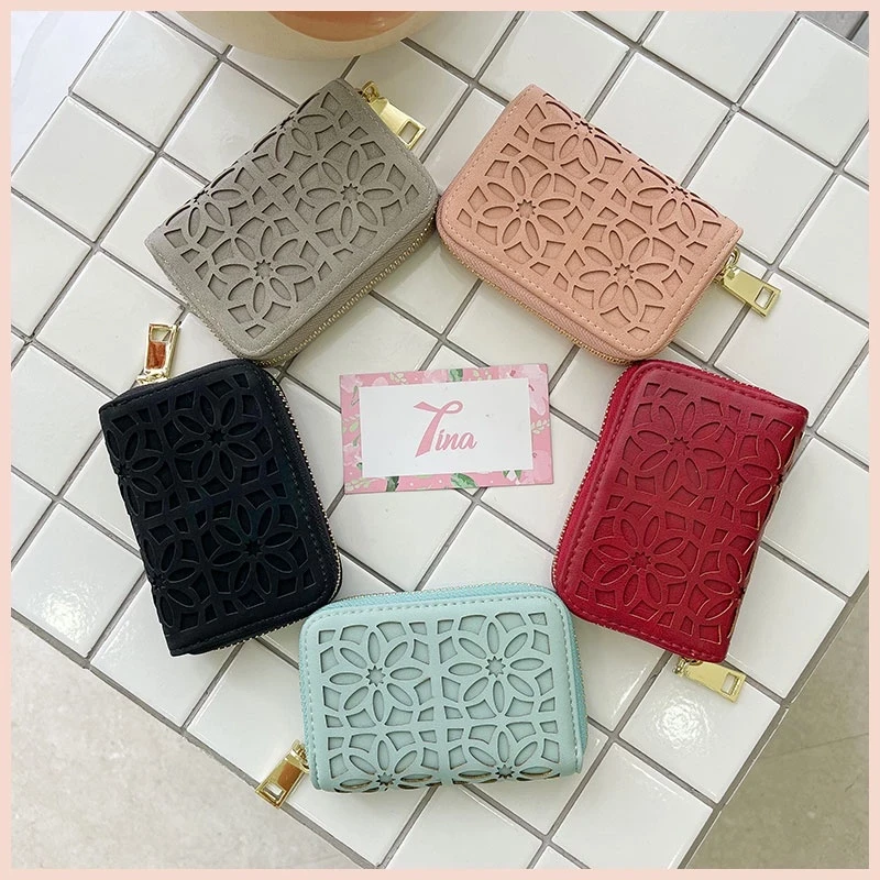 Ví nữ mini cầm tay đẹp cao cấp Tina Shop W190