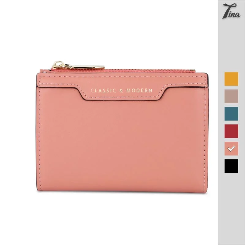Ví nữ TAILIAN size ngắn dáng gập cầm tay mini nhỏ gọn dễ thương cute thời trang Hàn Quốc W219