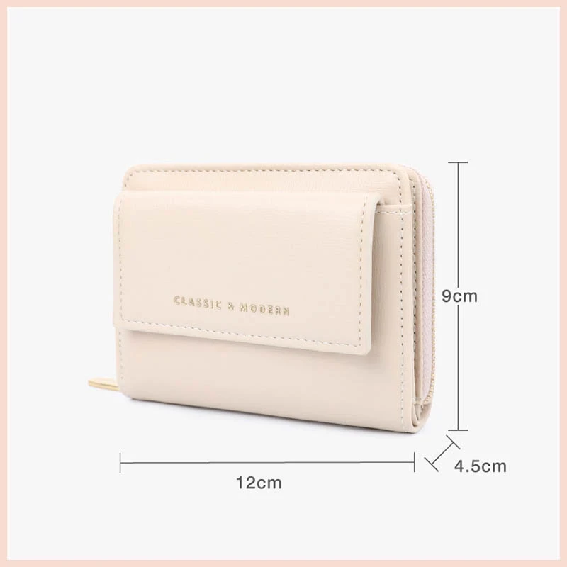 Ví nữ mini FFY nhỏ gọn nhiều ngăn nhiều màu dễ thương đựng tiền thẻ card giá rẻ học sinh sinh viên W207