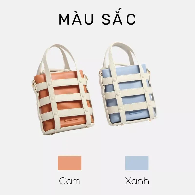 Túi xách nhỏ MICOCAH Mini Net cá tính hoạ tiết lưới M588 Tina Shop