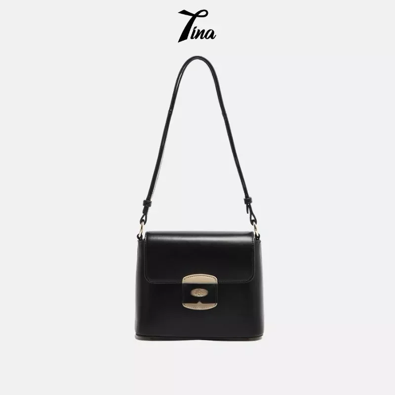 Túi nữ MICOCAH Geni dáng hộp vintage công sở đeo vai đeo chéo thanh lịch M560 Tina Shop