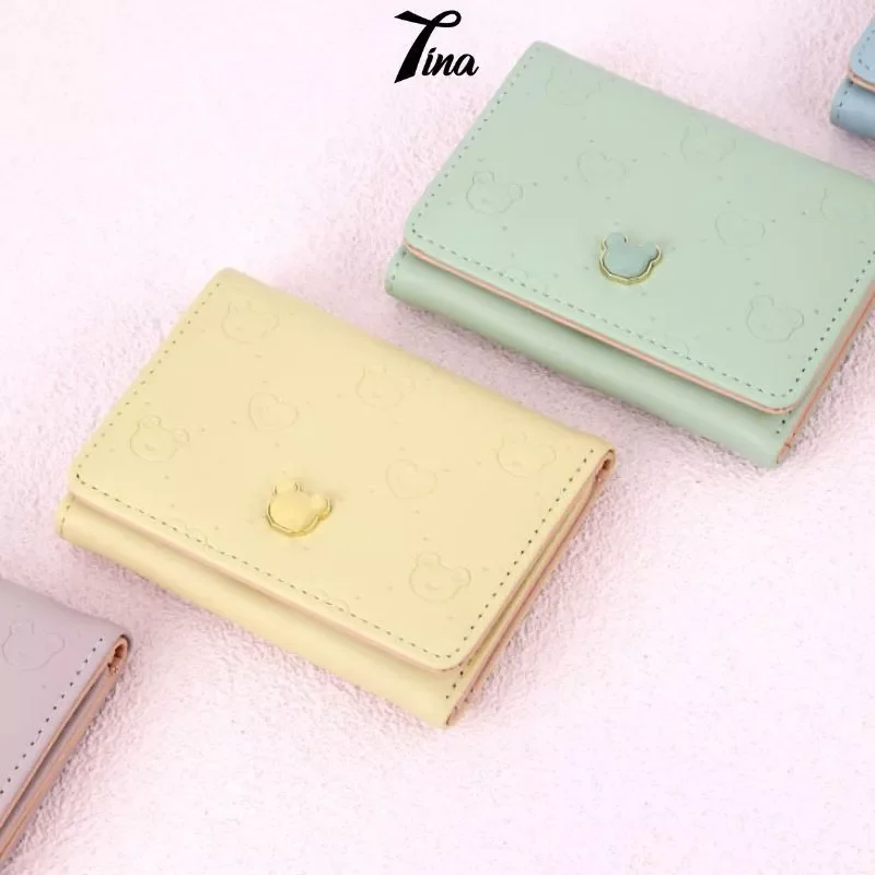 Ví Ngắn TAILIAN Gập Ba Thời Trang Ngọt Ngào Đáng Yêu Cho Nữ W232