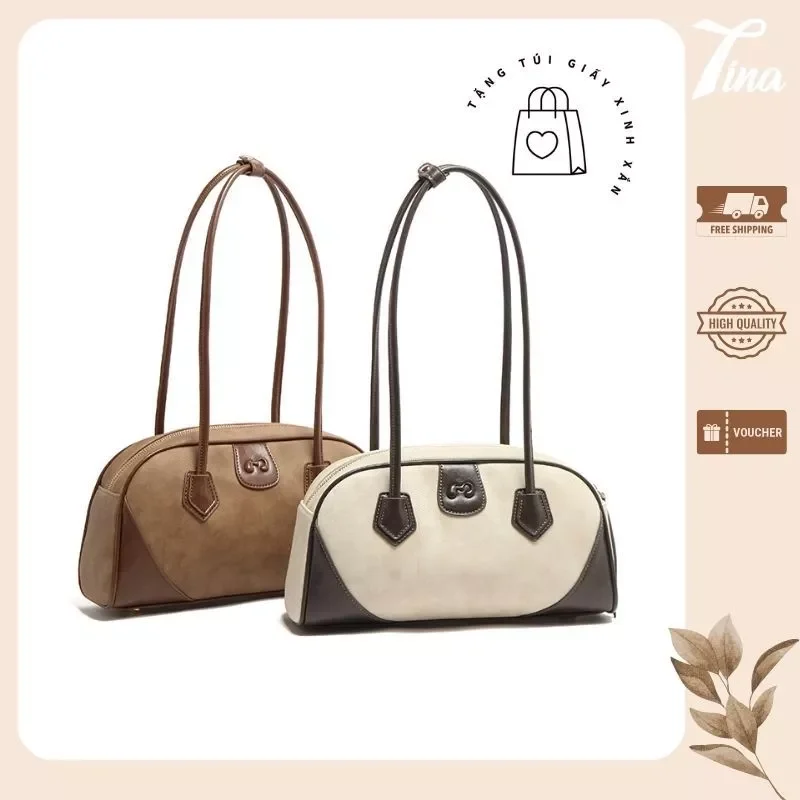 Túi xách nữ MICOCAH Chubbie Vintage cổ điển thanh lịch M602