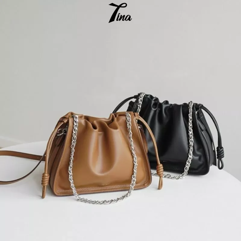 Túi nữ Duffy Bucket dáng rút cá tính TX134