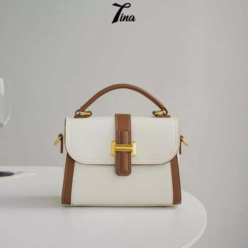 Túi xách nữ Harly phong cách Hàn Quốc thanh lịch công sở kèm 2 dây đeo chéo TX137