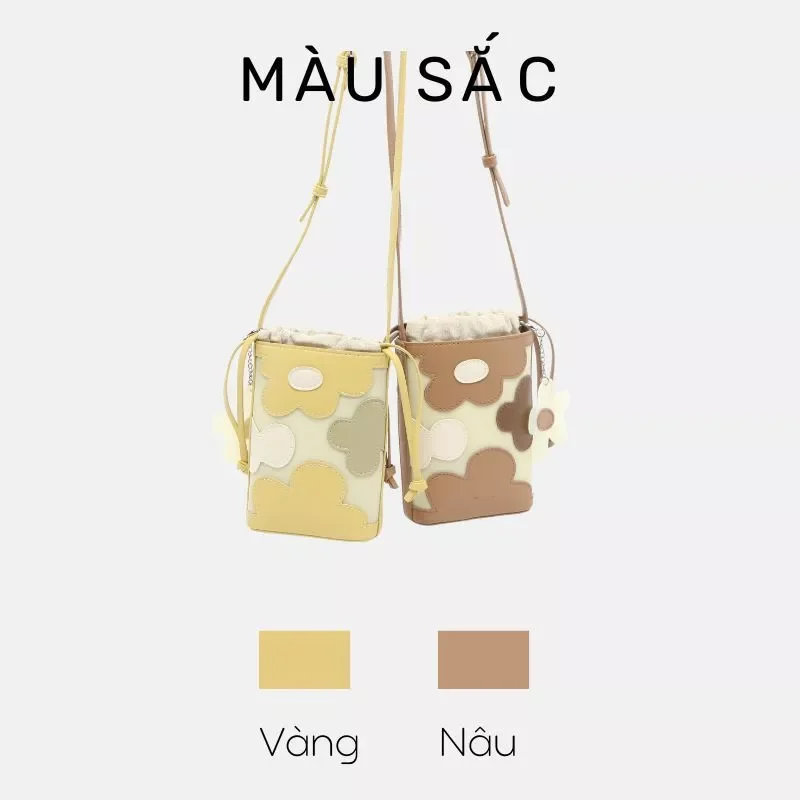 Túi xách nhỏ MICOCAH Mini Flower dễ thương đeo chéo M590