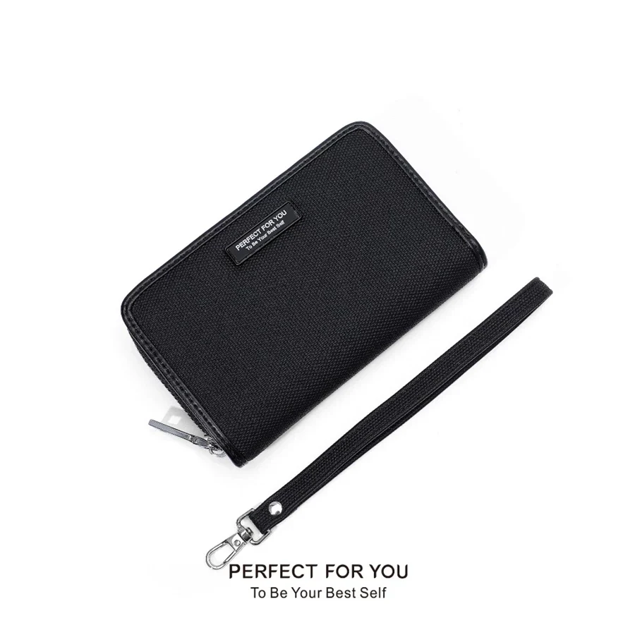 Ví nữ PFY Casual khoá kéo basic nhiều màu W256