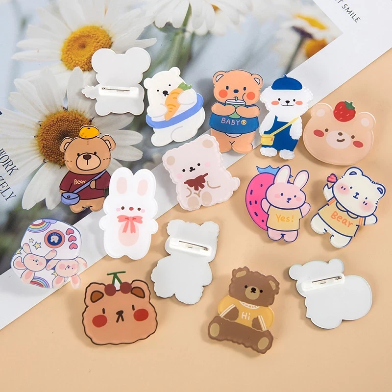 Sticker gim balo cài balo nhiều hình dễ thương rẻ nhất Tina Shop PIN03