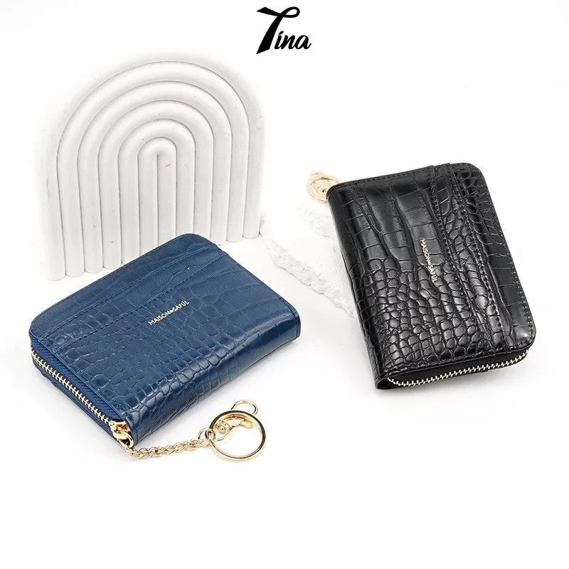 Ví nữ mini FFY kèm móc khoá đựng thẻ tiền W242