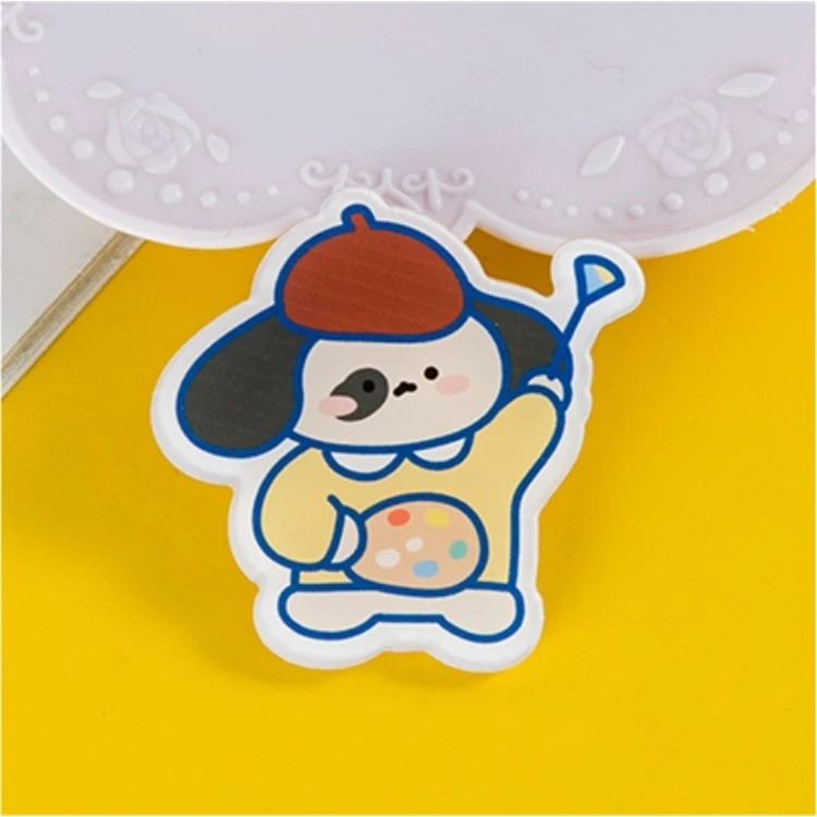 Sticker gim balo cài balo nhiều hình dễ thương rẻ nhất Tina Shop PIN03