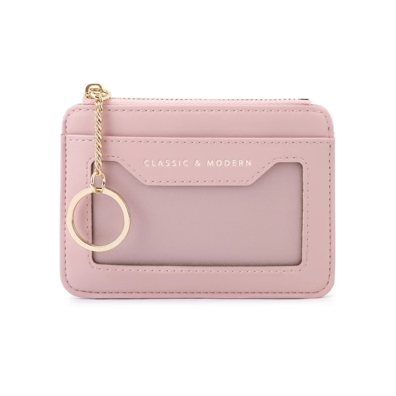 Ví nữ TAILIAN đựng thẻ card kèm móc khoá nhiều màu pastel W251