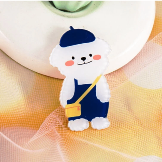 Sticker gim balo cài balo nhiều hình dễ thương rẻ nhất Tina Shop PIN03