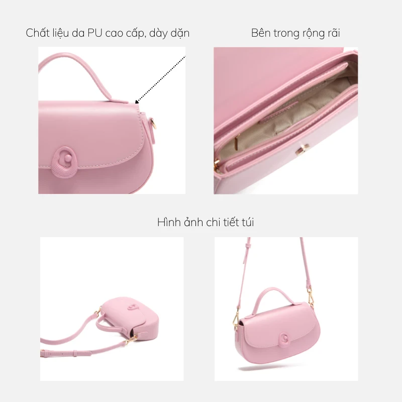 Túi xách nhỏ MICOCAH Handle Bag thanh lịch M593 Tina Shop