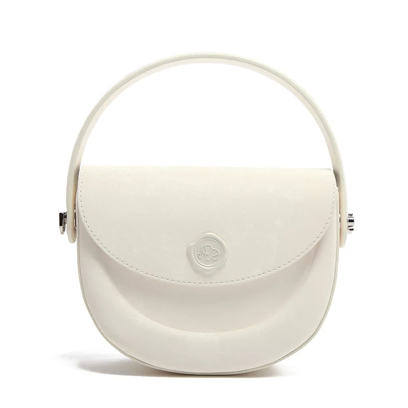 Túi xách nhỏ MICOCAH Half Moon dáng bán nguyệt da nhung M577 Tina Shop