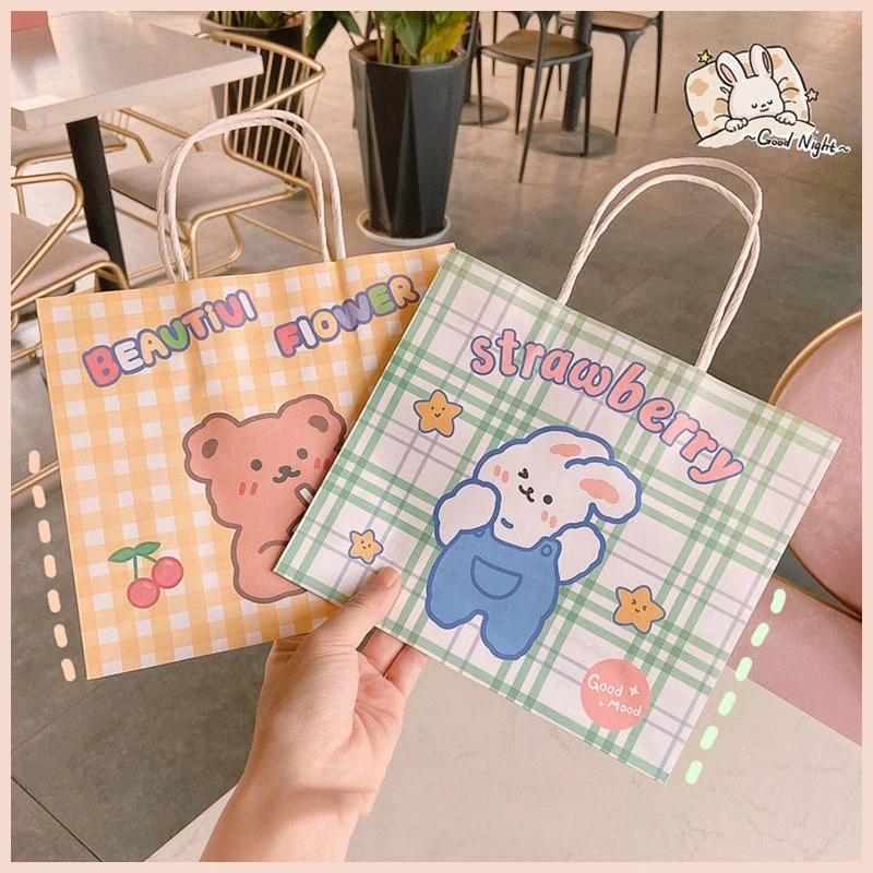 Túi giấy đựng quà tặng noel hoạt hình dễ thương TINA SHOP PK441